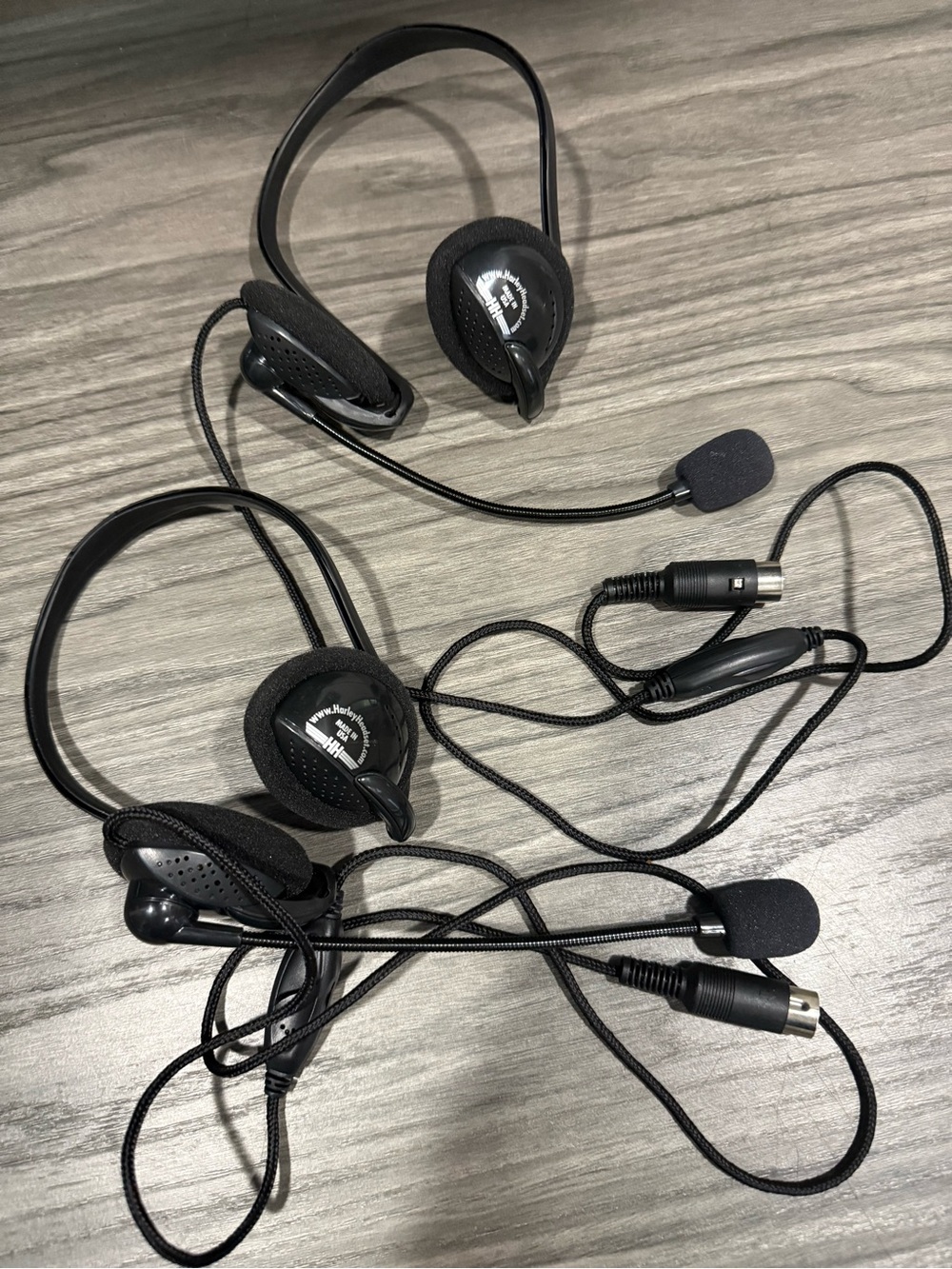 HH Harley Headsets Pair